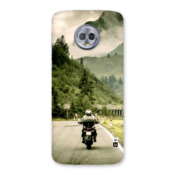 Nature Bike Back Case for Moto G6