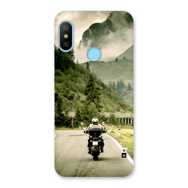 Nature Bike Back Case for Redmi 6 Pro