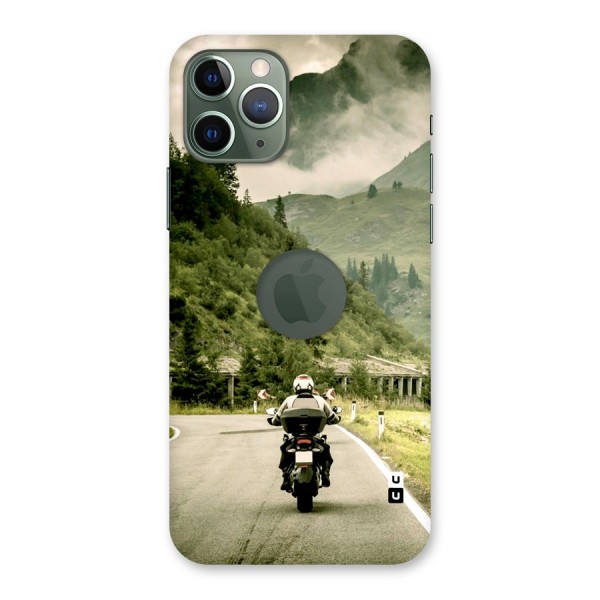 Nature Bike Back Case for iPhone 11 Pro Logo Cut