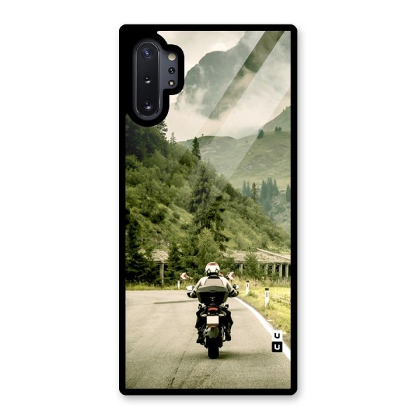 Nature Bike Glass Back Case for Galaxy Note 10 Plus