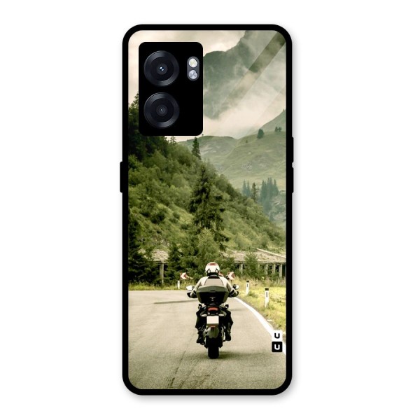 Nature Bike Glass Back Case for Oppo K10 (5G)