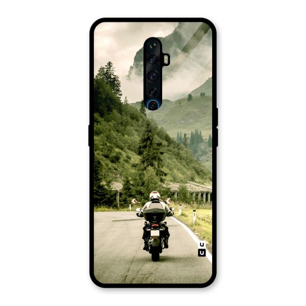 Nature Bike Glass Back Case for Oppo Reno2 Z