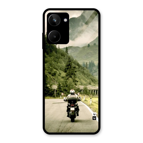 Nature Bike Glass Back Case for Realme 10