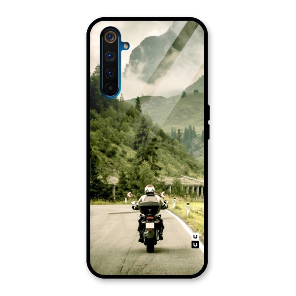 Nature Bike Glass Back Case for Realme 6 Pro