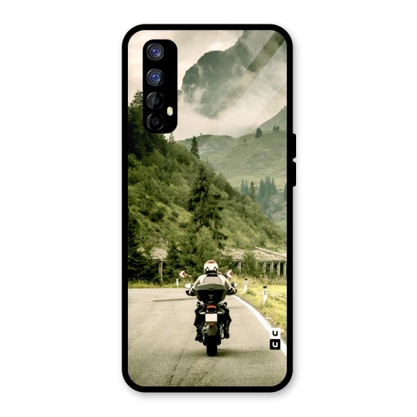 Nature Bike Glass Back Case for Realme 7