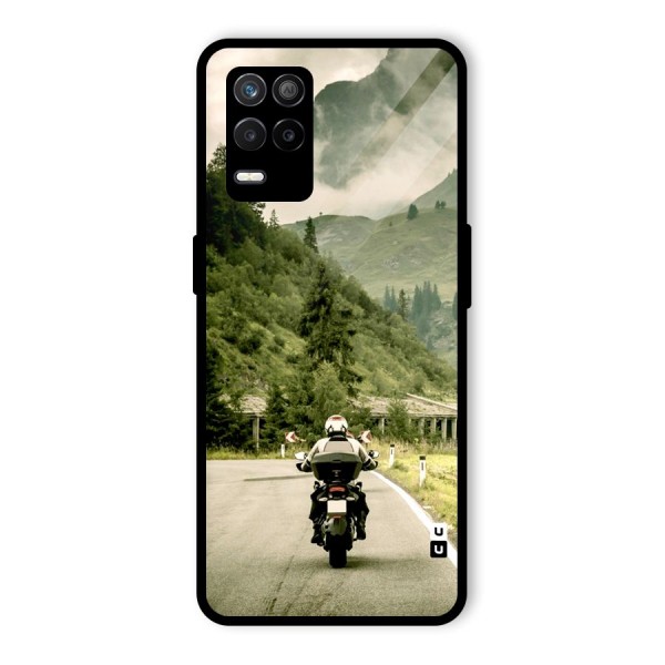 Nature Bike Glass Back Case for Realme 9 5G