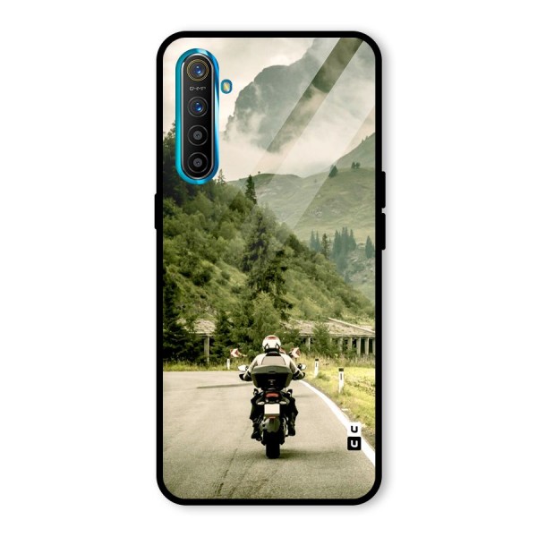 Nature Bike Glass Back Case for Realme XT