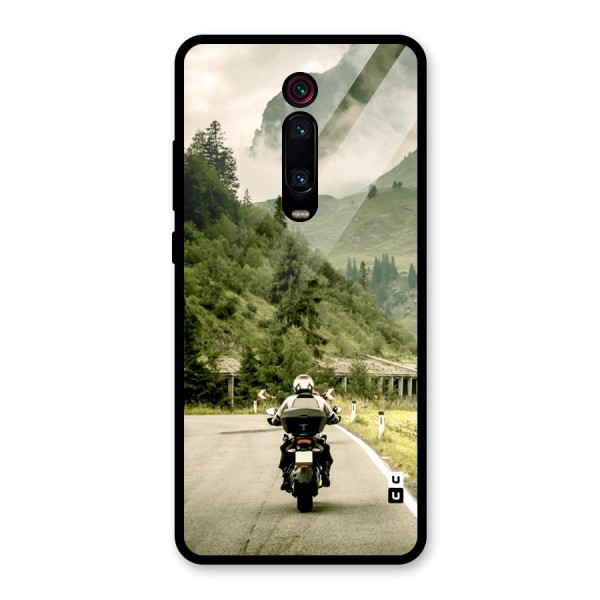 Nature Bike Glass Back Case for Redmi K20 Pro