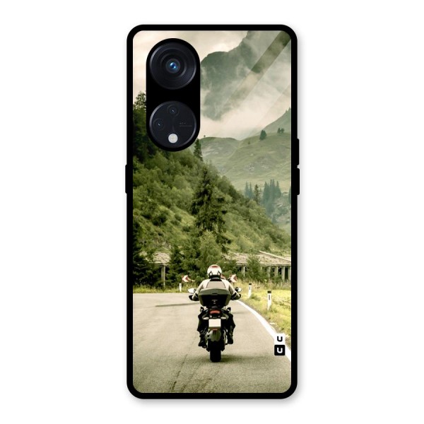 Nature Bike Glass Back Case for Reno8 T 5G