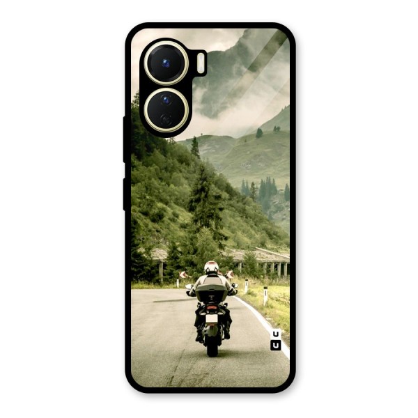 Nature Bike Glass Back Case for Vivo Y56