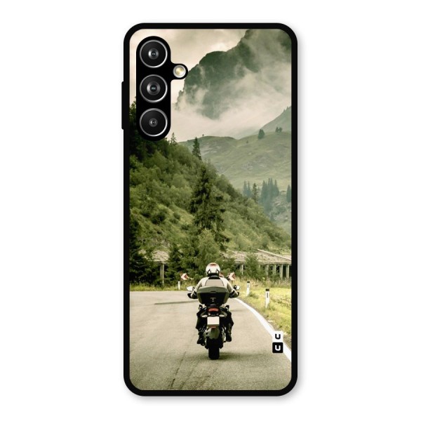 Nature Bike Metal Back Case for Galaxy F54