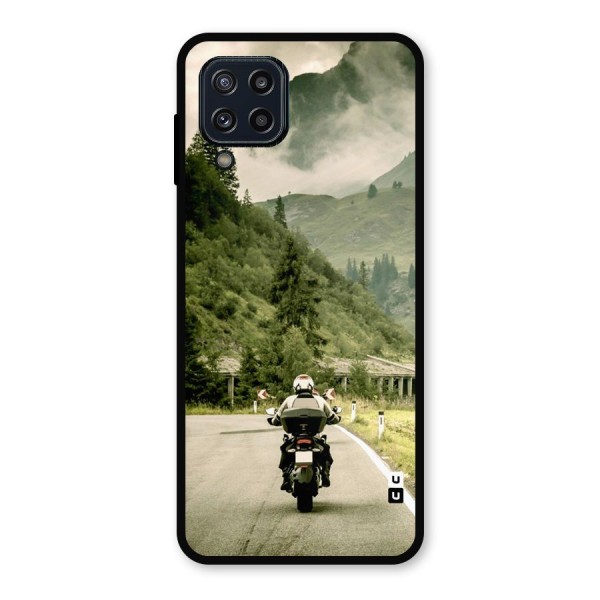 Nature Bike Metal Back Case for Galaxy M32