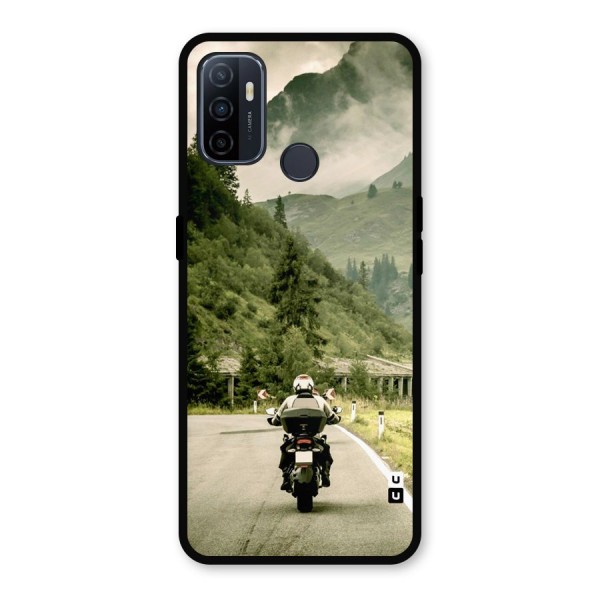 Nature Bike Metal Back Case for Oppo A53