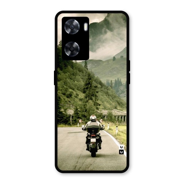 Nature Bike Metal Back Case for Oppo A57 2022