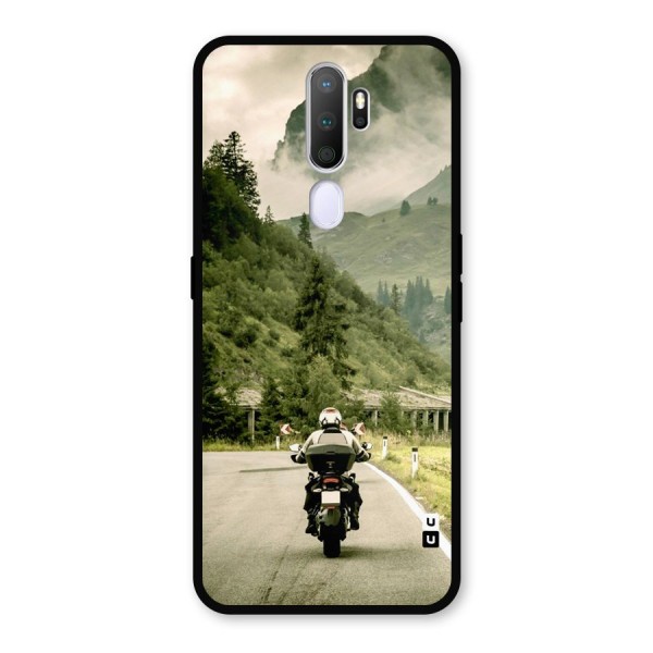 Nature Bike Metal Back Case for Oppo A5 (2020)