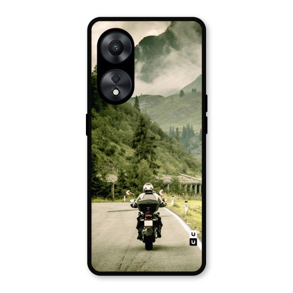 Nature Bike Metal Back Case for Oppo A78