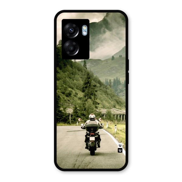 Nature Bike Metal Back Case for Oppo K10 (5G)