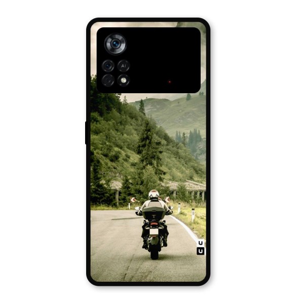 Nature Bike Metal Back Case for Poco X4 Pro 5G