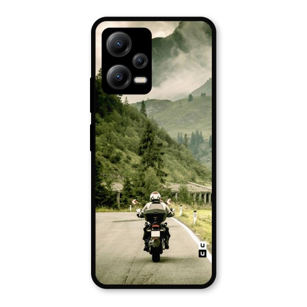 Nature Bike Metal Back Case for Poco X5