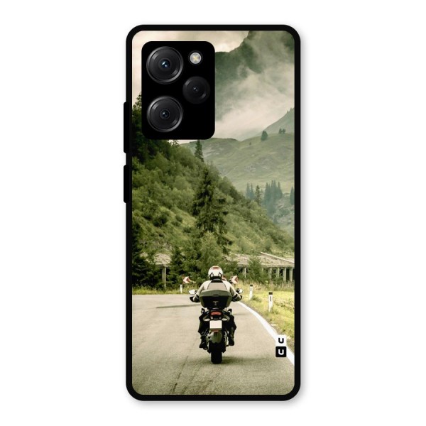 Nature Bike Metal Back Case for Poco X5 Pro