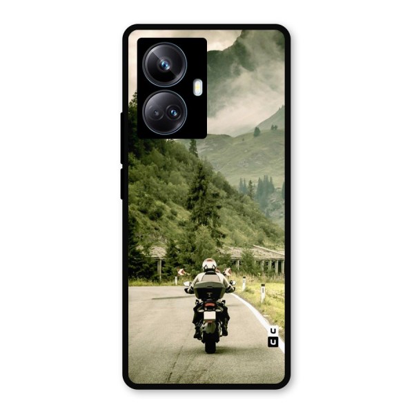 Nature Bike Metal Back Case for Realme 10 Pro Plus