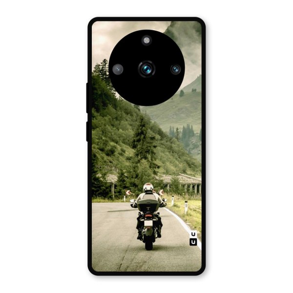 Nature Bike Metal Back Case for Realme Narzo 60 Pro