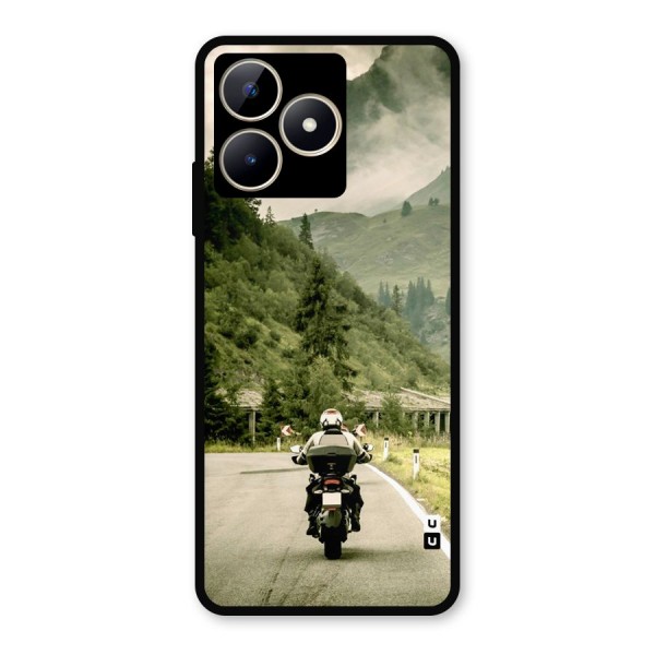 Nature Bike Metal Back Case for Realme Narzo N53