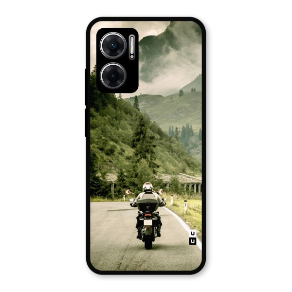 Nature Bike Metal Back Case for Redmi 11 Prime 5G