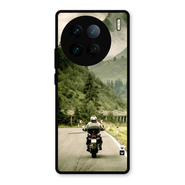 Nature Bike Metal Back Case for Vivo X90 Pro