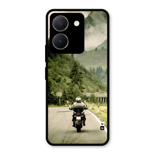 Nature Bike Metal Back Case for Vivo Y36