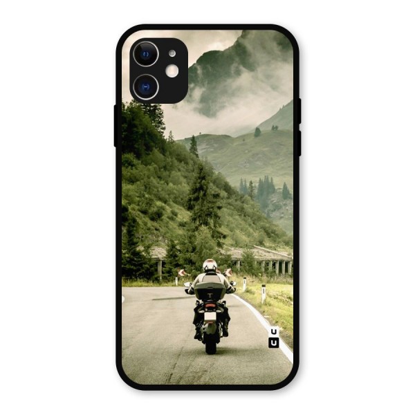 Nature Bike Metal Back Case for iPhone 11