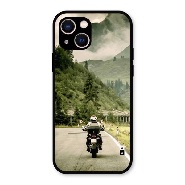 Nature Bike Metal Back Case for iPhone 13