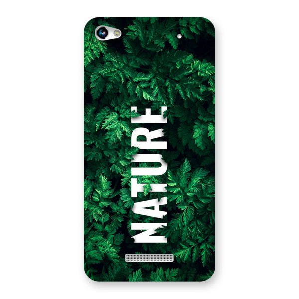 Nature Leaves Back Case for Canvas Hue 2 A316