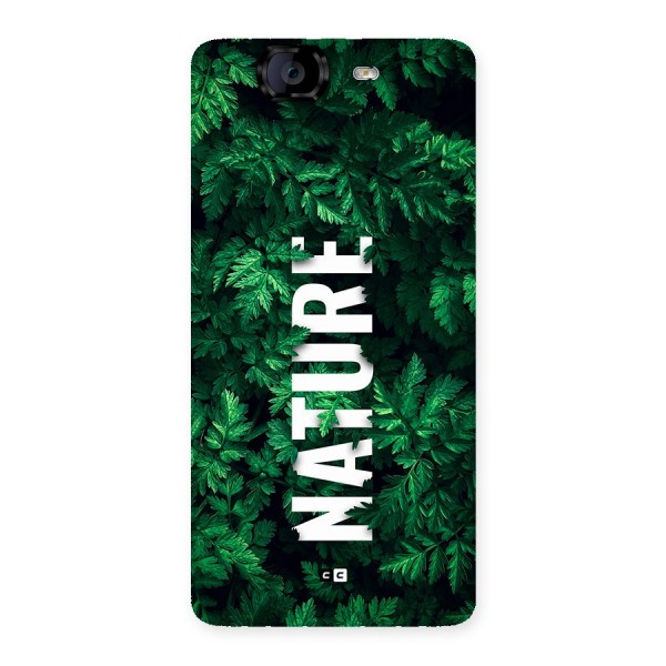 Nature Leaves Back Case for Canvas Knight A350