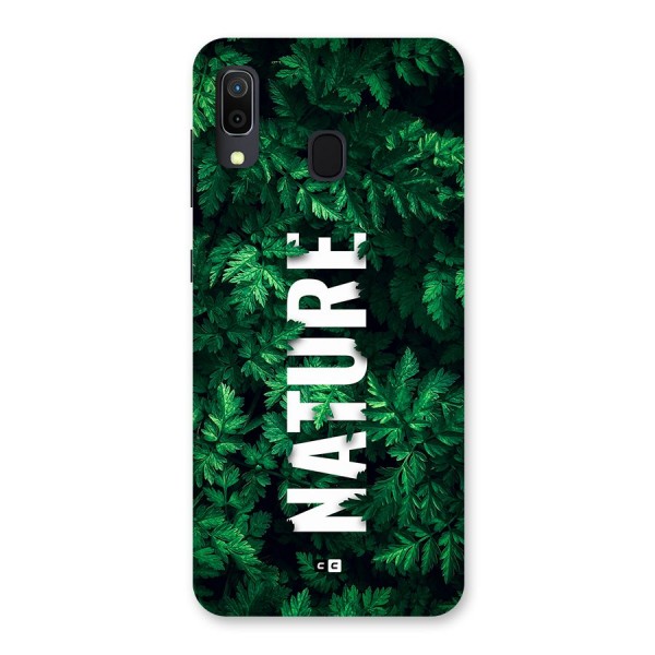 Nature Leaves Back Case for Galaxy A20