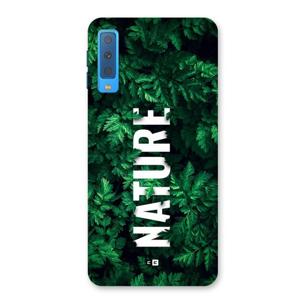 Nature Leaves Back Case for Galaxy A7 (2018)