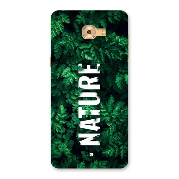 Nature Leaves Back Case for Galaxy C9 Pro