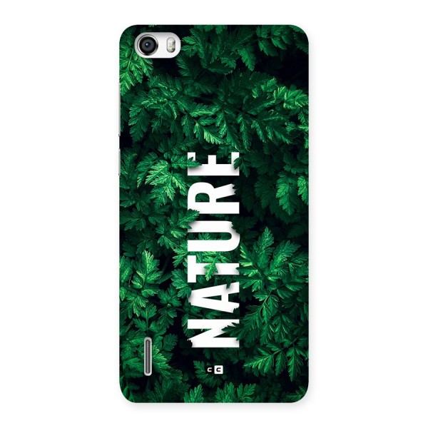 Nature Leaves Back Case for Honor 6