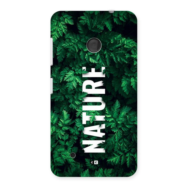 Nature Leaves Back Case for Lumia 530