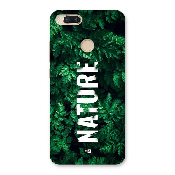 Nature Leaves Back Case for Mi A1