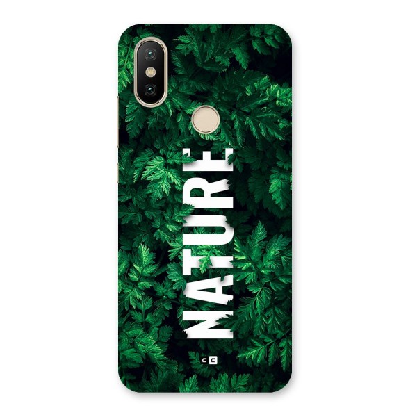 Nature Leaves Back Case for Mi A2