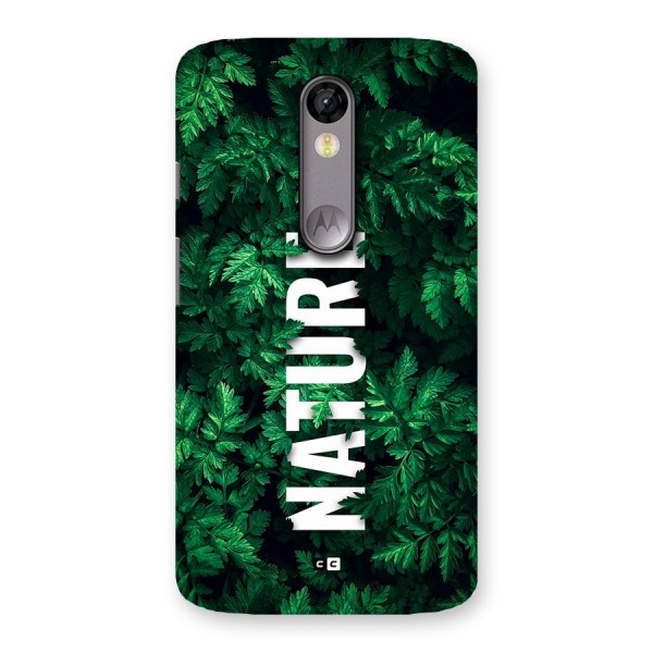 Nature Leaves Back Case for Moto X Force