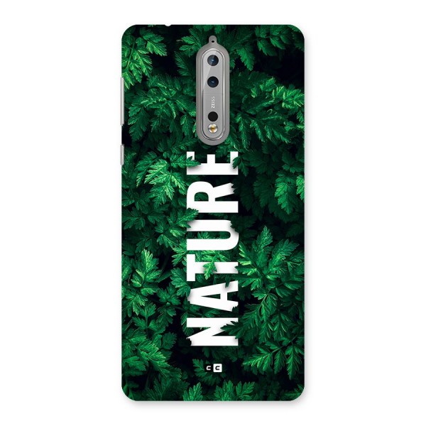 Nature Leaves Back Case for Nokia 8