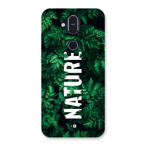 Nature Leaves Back Case for Nokia 8.1