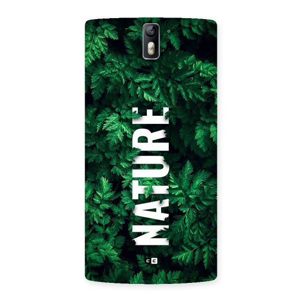 Nature Leaves Back Case for OnePlus One