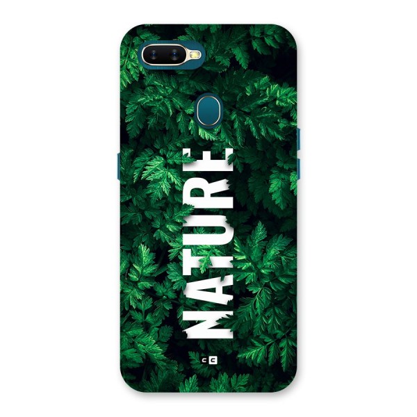 Nature Leaves Back Case for Oppo A11k