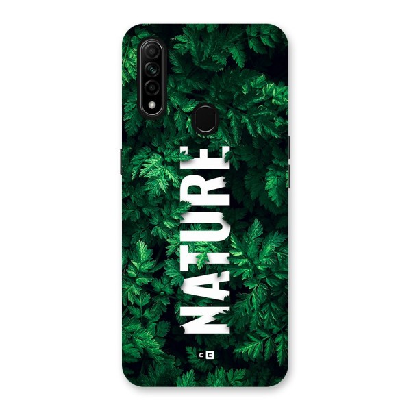 Nature Leaves Back Case for Oppo A31