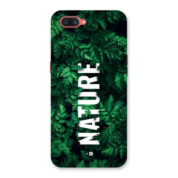 Nature Leaves Back Case for Oppo A3s