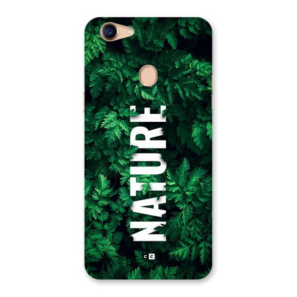 Nature Leaves Back Case for Oppo F5