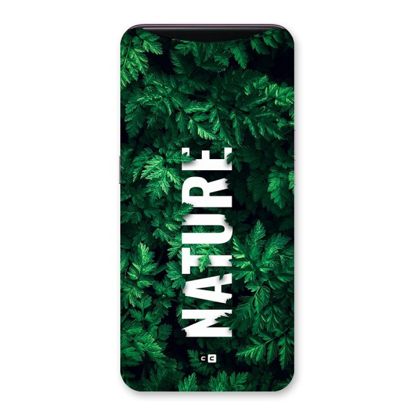 Nature Leaves Back Case for Oppo Find X